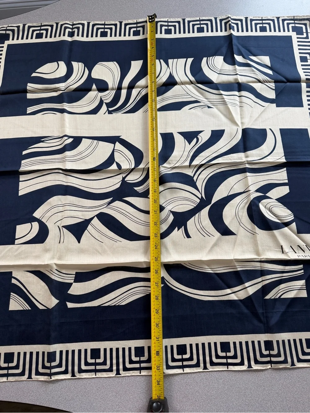 Vintage Lanvin Paris Scarf